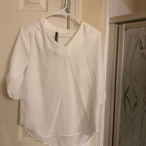 Elegant White Women's Top